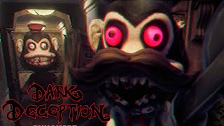 MURDER MONKEYS CHASING ME.!! (Dark Deception REVISITED - Part 1)