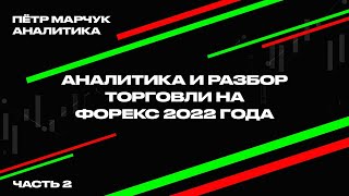 Петр Марчук.Аналитика и Разбор торговли на Форекс 2022 года.Часть 2