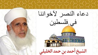 دعاء سماحة الشيخ أحمد بن حمد الخليلي لآخواننا في غزة و فلسطين 🇴🇲🇵🇸