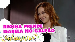 Montagem: Regina prende Isabela na gravadora | Cúmplices em Chiquititas