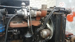 Установка турбины на МТЗ-80 (чясть1)