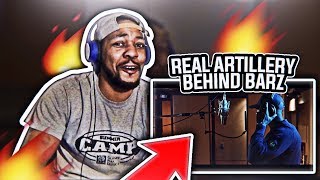 BARS!! R.A (Real Artillery) - Behind Barz | Link Up TV- REACTION