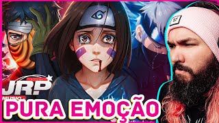 JRP Ft. ‪Amanda Areia‬ & Novatroop - Desisto de Amar 💔 (Obito, Rin e Kakashi) | REACT