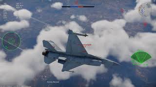 Someone CHALLENGED Me to a 1V1.... [F-16A ADF] |War Thunder|