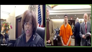 Judge Boyd Sentences Young Man to 14 Years in Prison for Robbing Online Seller at Gunpoint!