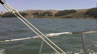 July 4 Sailing on Kestrel, My Montgomery 15 Sailboat