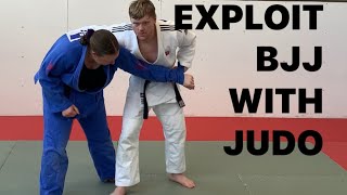 3 JUDO grips to EXPLOIT BJJ players