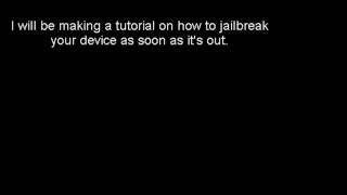 iOS 4.1 jailbreak coming soon!!! *4 ALL Devices*