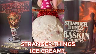 STRANGER THINGS ICE CREAM | DESIGNSBYBELLANICOLE