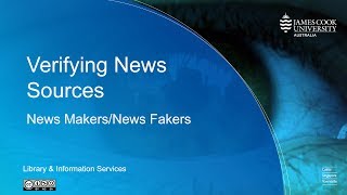 Verifying News Sources | News Makers/News Fakers