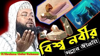 বিশ্ব নবী সঃ এৰ মৃত্যুৰ সময় | কি ঘটে ছিল | Hafiz Maulana Abdur Rahman Kolkata