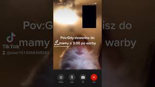 Pov: Gdy dzwonisz do mamy o 3:00 po warby