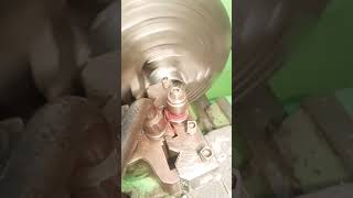 How to cut the inside diameter(Id) on a manual lathe machine#how #machine #latheturning #cncmachine