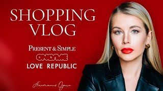 Шопинг влог. Свежий LOVE REPUBLIC. Экошубы ONLY ME. Новый магазин Present & Simple | Анастасия Оделс