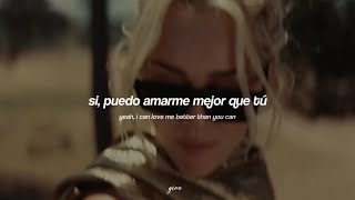 Miley Cyrus - Flowers (Traducida al español) + Lyrics + Video oficial