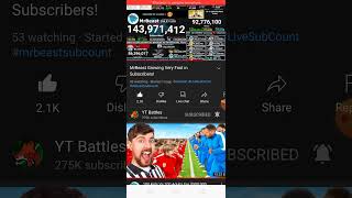 Mrbeast hitting 144 million subscribers