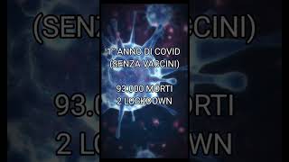 Covid vs Vaccini #vaccino #covid19 #lockdown #virus #medicina #salute #shorts