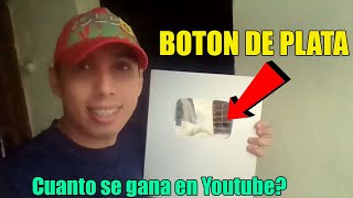 Botón de Plata Youtube ha llegado! Gracias a Ustedes