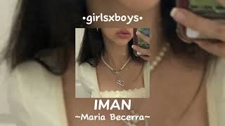 IMAN // Maria Becerra // speed up 📷📈