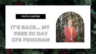 Free 30 Day CFS Program