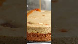 ITS CARAMEL CHEESECAKE TIME!  #shortsvideo #shorts #food #dessert