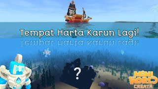 Tempat Harta Karun lagi diBawah laut! - Mini World Creata Ocean | Mr Mini