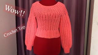 Crochet Crop Top | How to Crochet