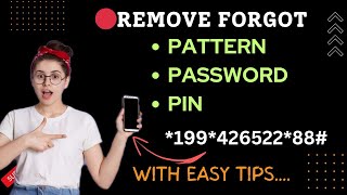 How To Revover Password On Android Phone | Reset Android Phone Password without Data Losing 💥