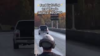 Ford SVT Lightning 2.3 Whipple World Record 1/4 mile pass!