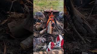 Relaxing Camping in a Valley