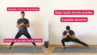 Estocada Lateral [1 Ejercicio ] - Entrenador Wellness