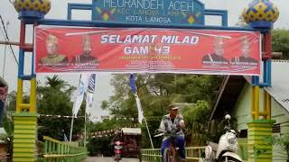 Meurandeh Aceh Langsa : Milad GAM ke 43 Mari Rawat Perdamaian Ini.