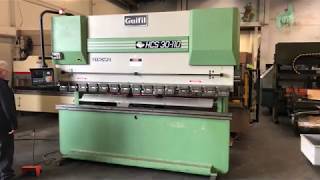 Guifil CNC Hydraulic Press Brake 121 Ton x 10' Stock #8391HP