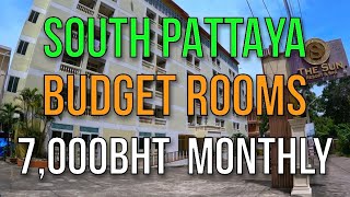 BUDGET ROOMS SOUTH PATTAYA NEXT TO THAPPRAYA ROAD REVIEW - 7,000BHT MONTHLY - The Sun Resort