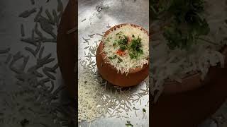 Unique street food ( Matka biryani ) ❤️