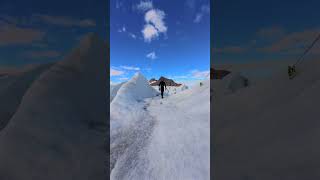 Would you jump to?  This is exactly what Icelandic glacier guides do on their days off.