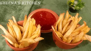 French Fries Recipe Easy and Quick By Sheena's Kitchen