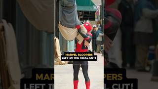 3 Marvel movie bloopers that made it into the Final Cut! 🫢 #marvel #avengers #viral