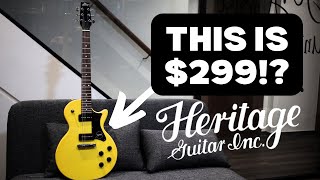 I Can't Believe This Is $299 (Heritage Ascent Collection H-137 Humbuckers and P90, Swee Lee Music)