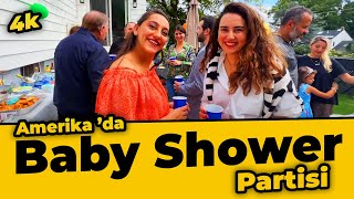 "Amerika'da Türk işi Baby Shower Partisi: Sürprizlerle Dolu Muhteşem Bir Kutlama!" 4K