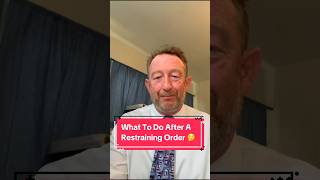 What To Do After A Restraining Order? #RestrainingOrder #LegalProtection #LegalAdvice