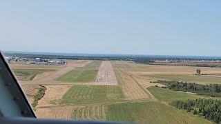 Flight In Matthew's Piper PA-28-151 (C-GHBU) around CYSU