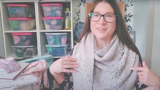 Knitting Podcast | Ep. 22 | Nurture Bralette, Birkeland Shawl & More WIPs!