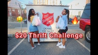 $20 THRIFT CHALLENGE IN UNDER 20 MINS