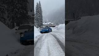 M3 vs GT3 snowdrifting #porsche #bmw #winter