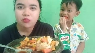 MUKBANG RUJAK BUAH‼️PEDES SEGER