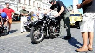 BMW R12 with sidecar - zivil.AVI