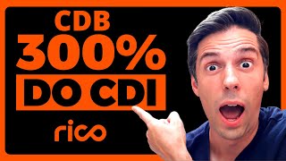 QUANTO RENDEU 5000 REAIS aplicados no CDB Rico durante 1 mês