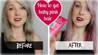 HOW TO GET BABY PINK HAIR | Rachyreviews