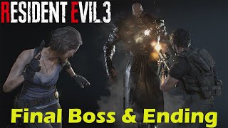 〖Resident Evil 3 Remake 2020〗: Final Boss & Ending (1080P)